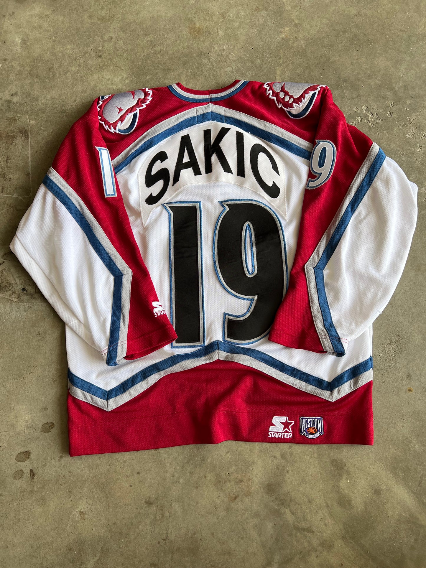 90’s Joe Sakic Avalanche NHL Jersey Size L