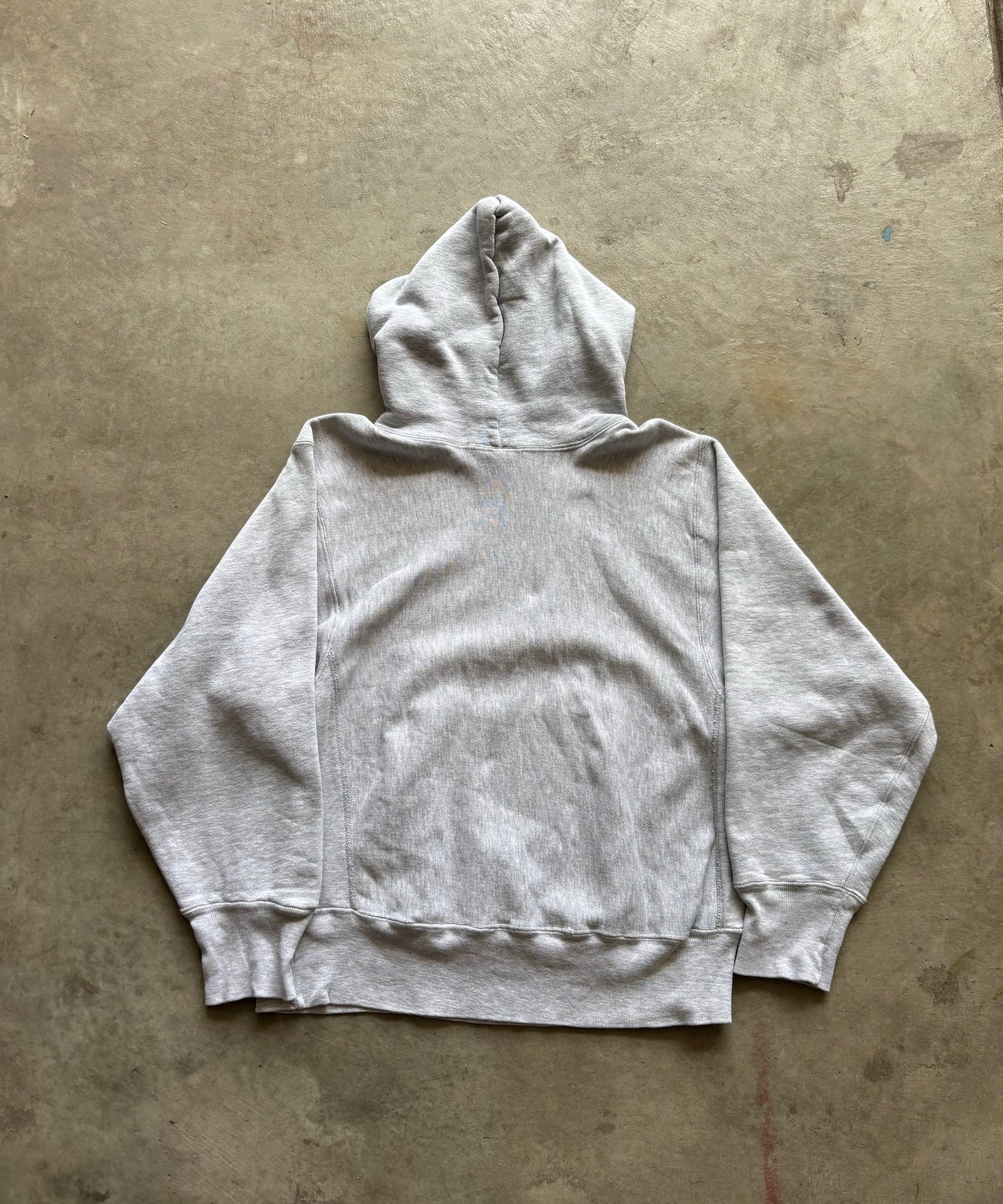 1980s Blank Champion Reverse Weave Hoodie Size M